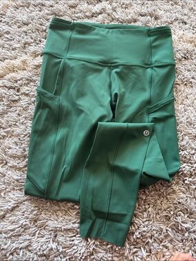 lululemon athletica Green High-Rise Leggings